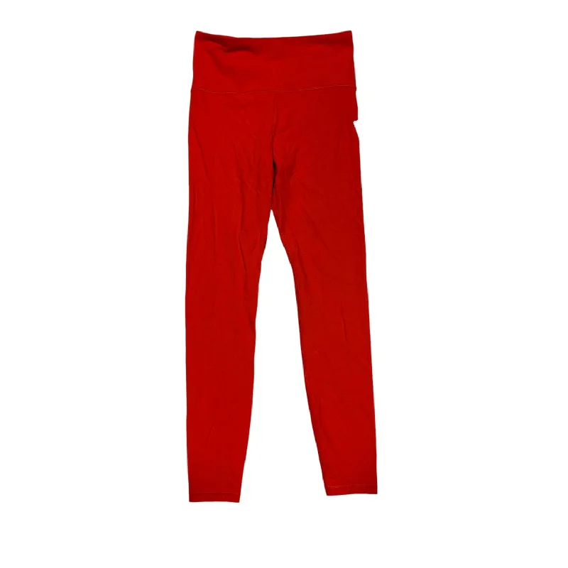 Athletic Leggings By Athleta In Red, Size: S