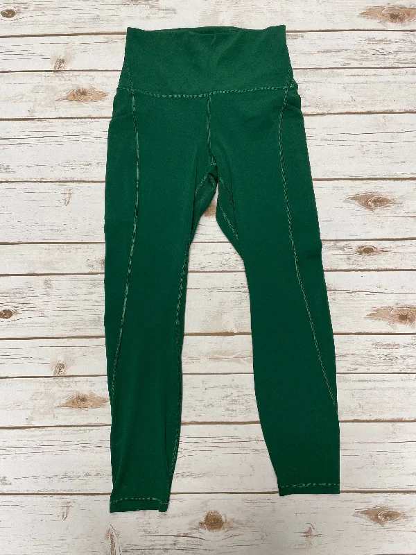 Athletic Leggings By Lululemon In Green, Size: 6