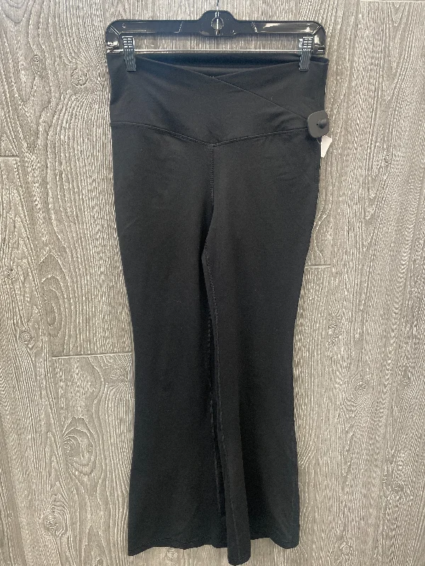 Athletic Leggings By Yogalicious In Black, Size: L