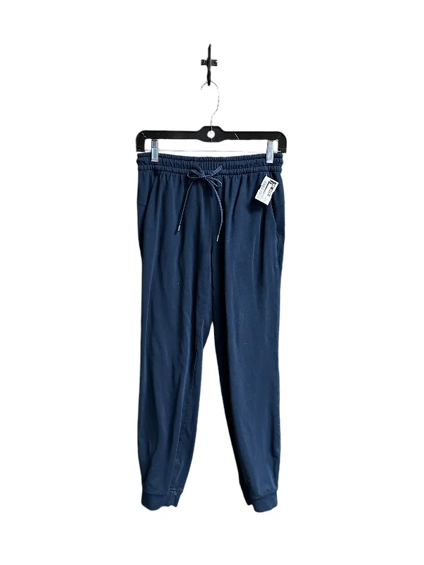 Athletic Pants By Lululemon In Navy, Size: Xs