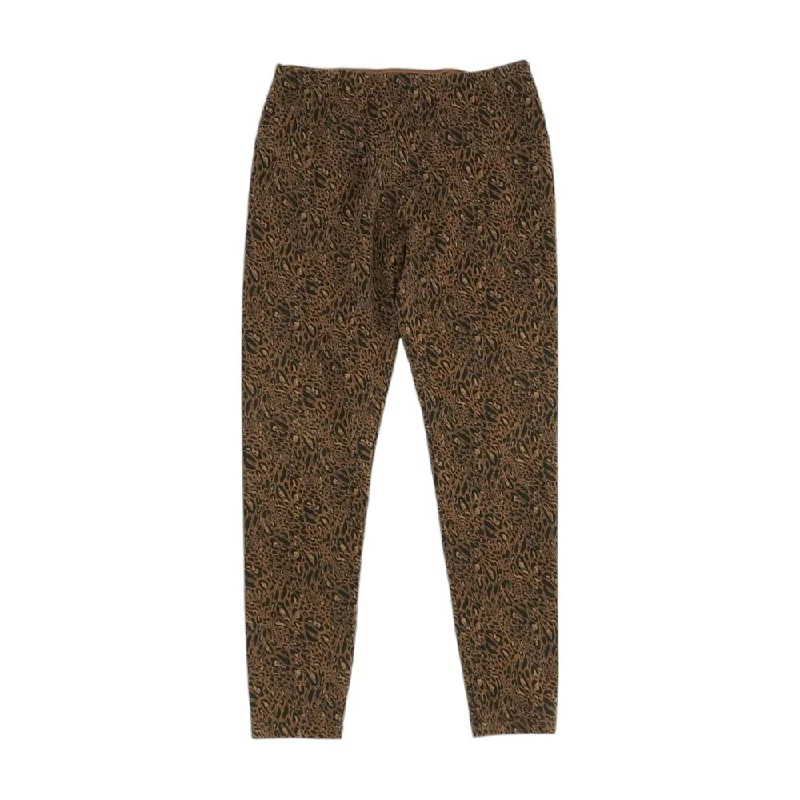 Brown Animal Print Leggings