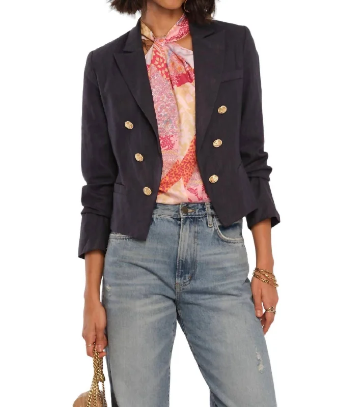 Luciana Blazer In Navy