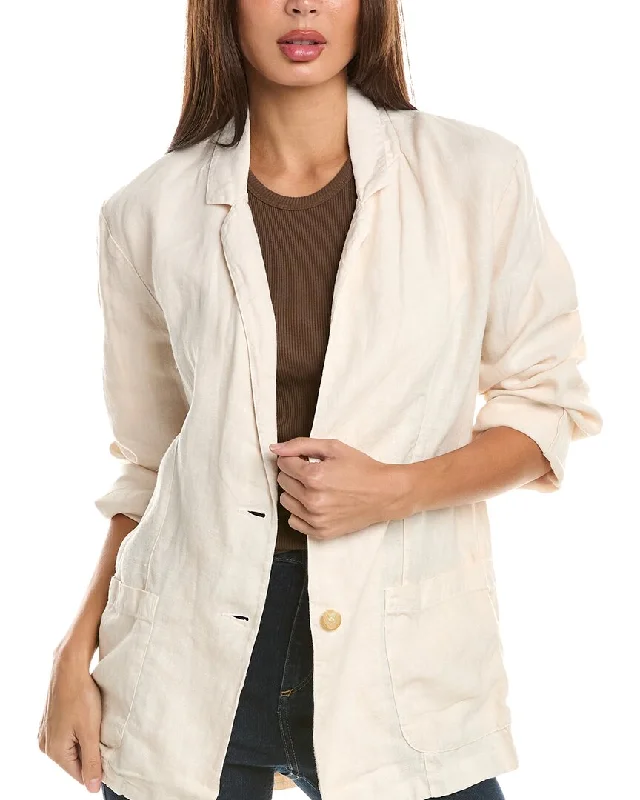 Velvet by Graham & Spencer Cassie Linen Blazer